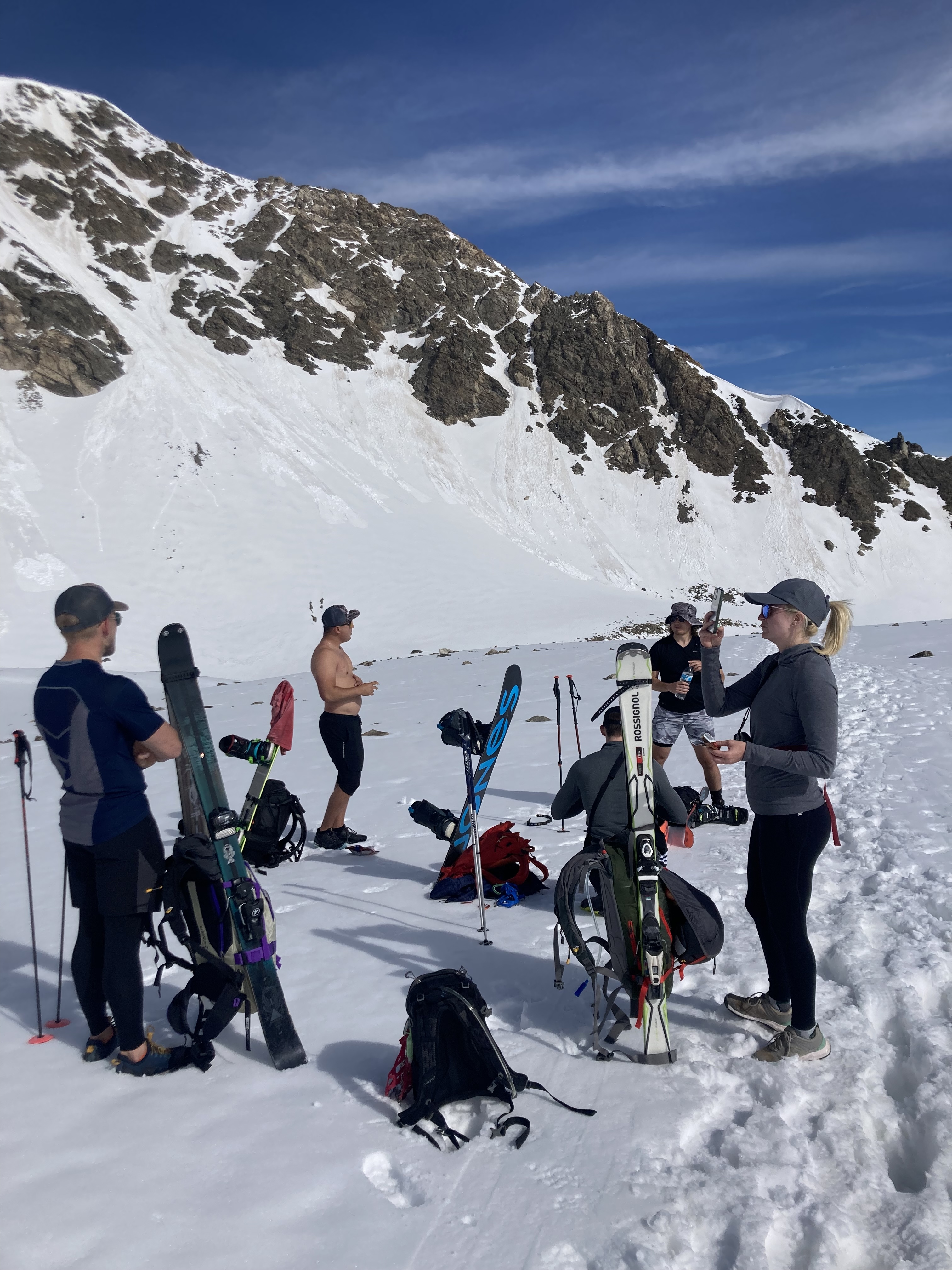 Skiing Grays and Torreys
